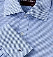 Luxury Sartorial Pure Cotton Gingham Check Shirt