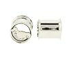 Dinosaur Double Flare Left-Right Stainless Steel Plug - 22MM - Sold as a pair