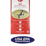 6 MONTH K9 ADVANTIX Red (for dogs 21-55lbs)