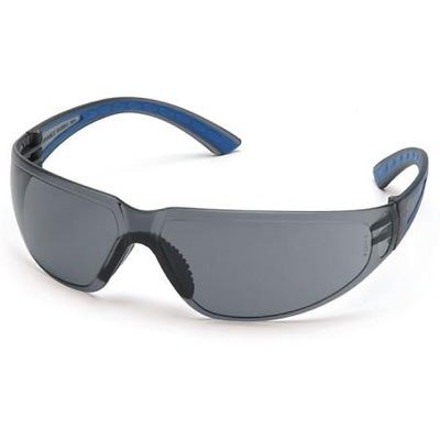 Pyramex Cortez Safety Eyewear, Gray Lens With Navy Temples On Sale