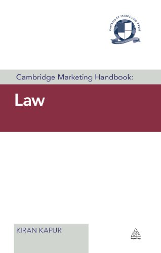Cambridge Marketing Handbook: Law (Cambridge Marketing Handbooks)