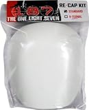 187 Standard White Knee Pad Recaps