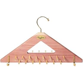Woodlore Tie & Belt Hanger Clothes Hangers
