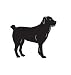 Working Dog Pet Central Asian Ovtcharka Car Truck Vehicle Bumper Helmet Decal Sticker Wall Art Lapto
