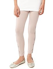 Autograph Cotton Rich Glitter Lace Leggings