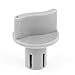 uxcell® Plastic Control Knobs Repair Part for Heater Climate Fan Gray