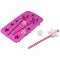 Fred Ice Princess Star-Shaped Ice Cube Tray with Straws