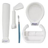 SPORT KIT 4 IN 1 BASEBALL TENNIS GOLF WHEEL FOR NINTENDO WII
