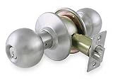 Battalion 1TPH2 Knob Lockset, Medium Duty, SS, Storeroom