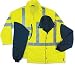 Ergodyne Glowear 8385 Class 3 4-IN-1 Jacket, Lime - 2XL