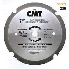 CMT 236.004.07 7-1 4 x 4 Tooth, 5 8 Bore, DP Circular Saw Blade Blade For Hardi-Plank by CMT