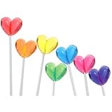 HEART SOLID LOLLIPOPS