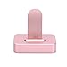 Charging Dock Station,Teslasz Aluminum Charging Dock Station Holder for Apple iPhone 5S iPhone 6S iPhone 6S Plus (Rose Gold)