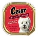 Cesar Select Dinners with Beef in Meaty Juices
