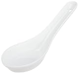 10 Strawberry Street Set of 6 Whittier Wonton Spoons, White