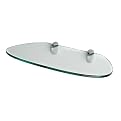 Peach Shelf Kit - Clear/ Silvertone (16x9")