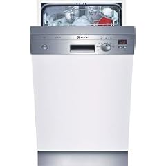 NEFF-1 S49M55N1EU Unterbau-Geschirrsp�ler SK 45 N1 / AAA / 0.80 kWh / 9 MGD / 11 L / Edelstahlblende / 49 dB