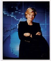 Signed Sawyer, Diane 8x10 Photo