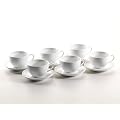 Domestic Professional 924229 6 Michkaffeeobere 34 cl mit Untere 16 cm Colombia