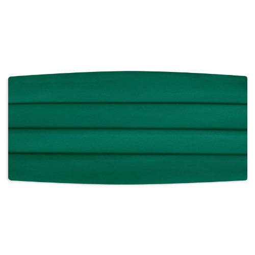 Emerald Satin Cummerbund