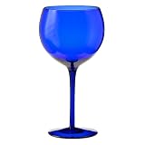 Balloon Glass Set of 6- Midnight Cobalt