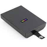 TRIXES Black HDD Hard Disk Drive Case for xBox 360 Slim