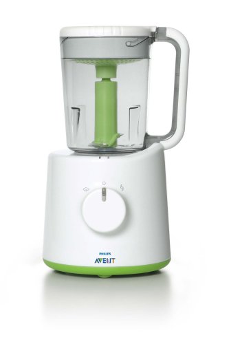Philips Avent SCF870/20 – Dampfgarer und Mixer, frei von bpa
