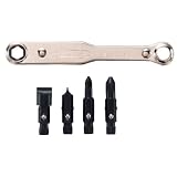 General Tools 8071 Ratchet Offset Screwdriver Set