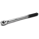 Capri Tools 31000 10-80 Foot Pound Torque Wrench, 3/8-Inch Drive