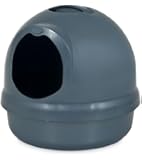 Petmate Booda Dome Litter Box, Dark Blue