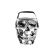 Skull Bead Pendant - 316L Stainless Steel - 0.75'' Height Skull Bead Pendant - 316L Stainless Steel - 0.75'' Height