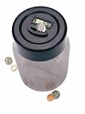 E & B Giftware Digital Coin-Counting Money Jar [Misc.]