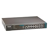 D-Link DSH-16 10/100 Dual Speed 16 Port Hub with Auto-Sensing Nway