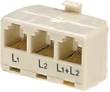 Recoton T124  2-Line Triplex Jack