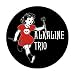 ALKALINE TRIO SCISSORS BUTTON
