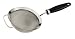 Pedrini Black & Satin Stainless Steel Strainer 5.5"
