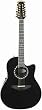 Ovation 6756 LX Legend 12-String Acoustic-Electric Guitar w/ Case - Black