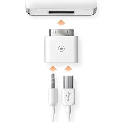 SendStation PocketDock Line Out USB (iPod zu USB Adapter mit Audio Line Out Anschlu� sowie 2 Audio Kabeln)