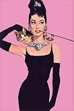 Breakfast at Tiffany's - Pink - 11 x 17 Portrait Poster