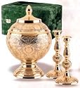 Brass Memorial Cremation Set