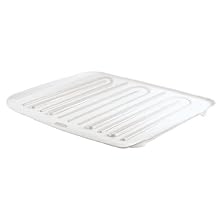 Rubbermaid L3-1182-M6-WHT Antimicrobial Large Drain Board, White