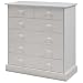 Saplings City Dresser/Changer with Drawers White