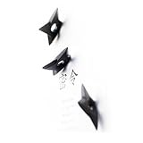 手裏剣マグネット 2個セット ブラック MEGAWING