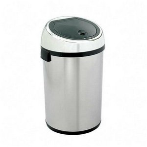Safco Model Kazaam Can, Stainless Steel, 17 Gallons 9763