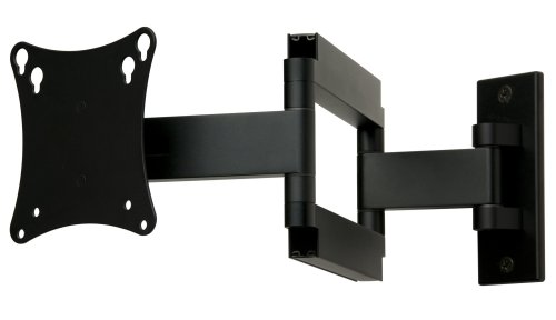 Extended Reach Articulating LCD Wall Arm for 10IN-22IN LCD Scrns-bl