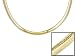 18KT OVER STERLING SILVER 6MM OMEGA