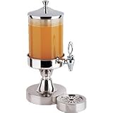 Deluxe Stainless Steel Juice Dispenser: 1 gal