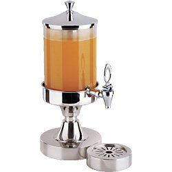 Deluxe Stainless Steel Juice Dispenser: 1 gal