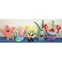 TY Beanie Babies - SPONGEBOB SQUAREPANTS Beanies ( Set of 5 ) (Spongebob, Patrick, Sheldon, Mr Krabs & Gary)