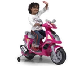 Childrens Toyshop  Toys : Pink Scooter Duo 6v